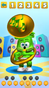Jogo do Talking gummy bear screenshot