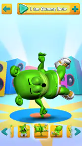 Jogo do Talking gummy bear screenshot