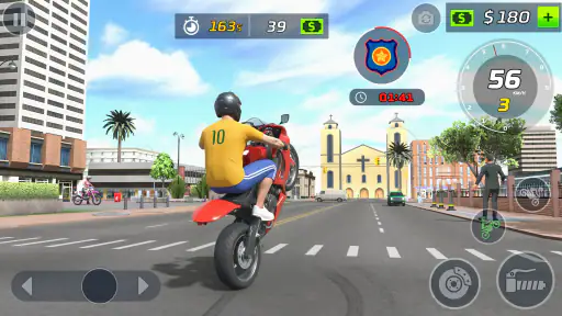 Jogo Moto Wheelie Grau 3D 8