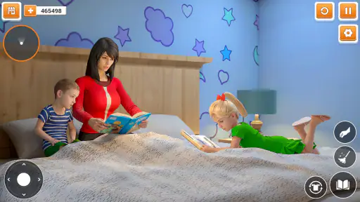Jogo Virtual Solteira mamãe 3D 4
