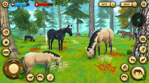 Jogos de cavalo selvagens 3d screenshot
