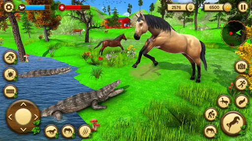 Jogos de cavalo selvagens 3d 4