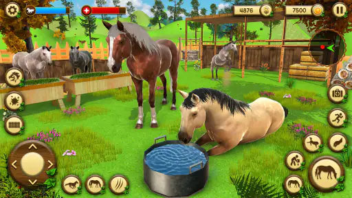 Jogos de cavalo selvagens 3d 5