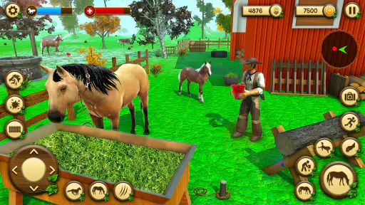 Jogos de cavalo selvagens 3d 6