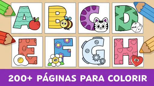 Jogos de Colorir Crianças 4