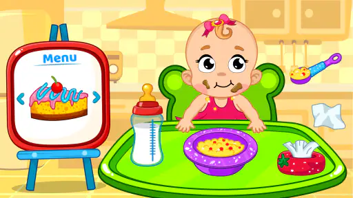 Jogos de cuidar e vestir bebês 3