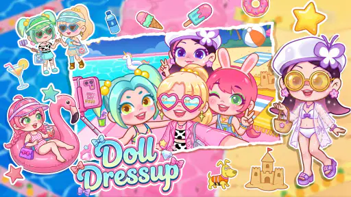 Jogos de meninas: vestir doll 1