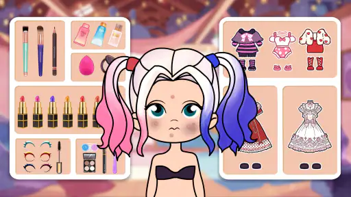 Jogos de meninas: vestir doll 2