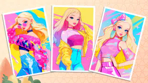 Jogos de pintar:boneca meninas screenshot