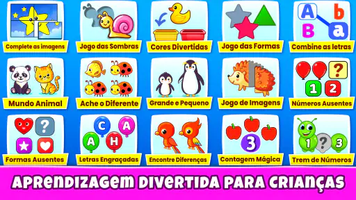 Jogos infantis: 3-7 anos 2