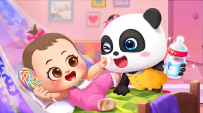 Jogos Infantis do Bebê Panda screenshot