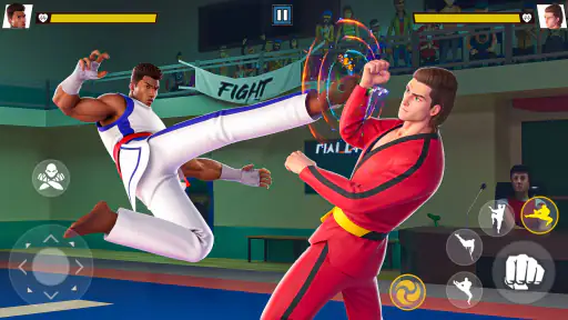 Karate lutando kung fu jogo 1