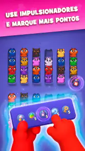 Kitty Sort: Twisted Tails screenshot