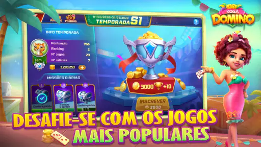 KOGA Domino-Clássico de Dominó 2
