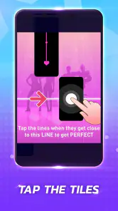 Kpop Tiles: Jogo de Piano screenshot