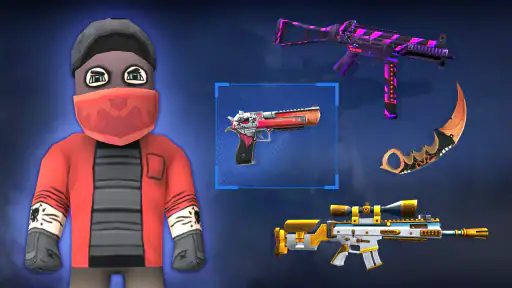 KUBOOM 3D: Jogos de tiro FPS 3