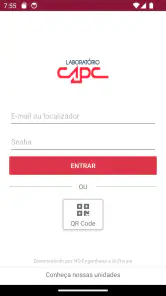 Laboratório CAPC screenshot
