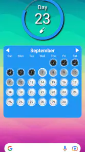 Lady Pill Widgets screenshot