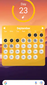 Lady Pill Widgets screenshot
