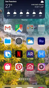 Lançador iOS 17 Lite screenshot