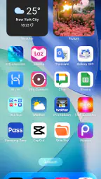 Lançador iOS 26 3