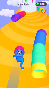 Layer Man 3D: Corra e Acumule screenshot