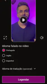 Legenda.ai: Legenda automática screenshot