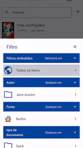 Legere Reader screenshot