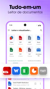 Leitor de Documentos: PDF, DOC screenshot