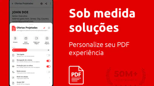 Leitor de PDF - Conversor PDF 4