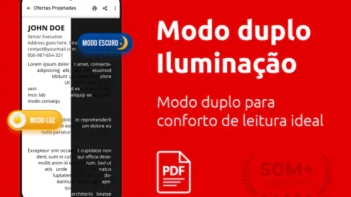 Leitor de PDF - Conversor PDF 5