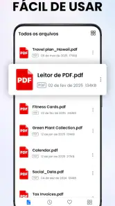Leitor de PDF & Visualizador screenshot