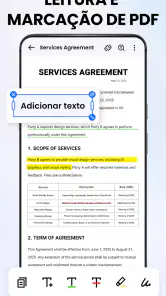 Leitor de PDF & Visualizador screenshot