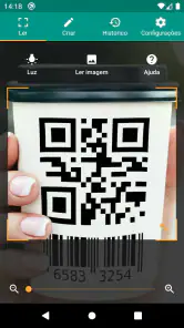 Leitor QR Code screenshot