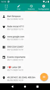 Leitor QR Code screenshot