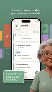 Lembrô: lembrete com etiqueta screenshot