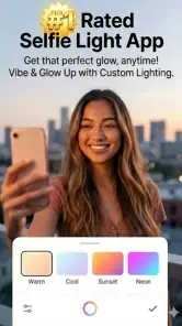 LightCam - Selfie Glow Câmera screenshot