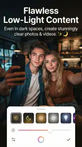 LightCam - Selfie Glow Câmera screenshot