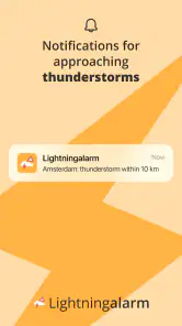 Lightning Alarm Weatherplaza screenshot