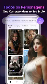 Linky IA: Chat, Jogo, Vínculo screenshot