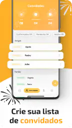 Lista de Convidados e Festas 3