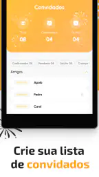 Lista de Convidados e Festas 8