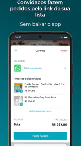 ListaPresentes screenshot