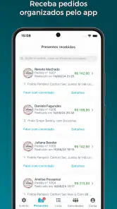ListaPresentes screenshot