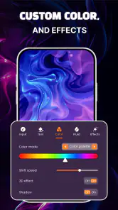 Live Wallpaper 4K: Magic Fluid screenshot