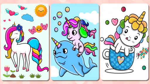 Livro de Colorir de Unicórnio 7