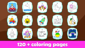 Livro de colorir para crianças screenshot