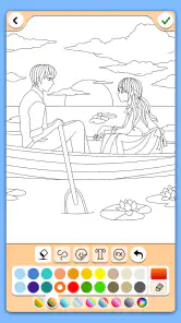 Livro Valentim para colorir screenshot