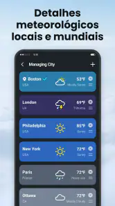 Local Weather:Previsão ao vivo screenshot