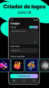 Logo Maker - Design IA screenshot